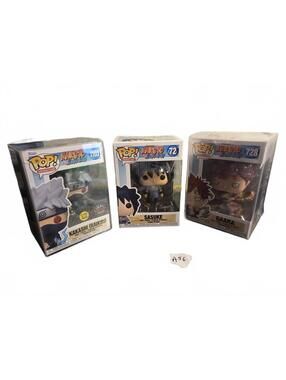 Naruto Shippuden Funko Pop Lot | Kakashi 1103 Sasuke 72 Gaara 728